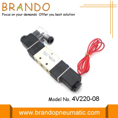 중국 4V220-08 알루미늄 공압 실린더 밸브 제조업체